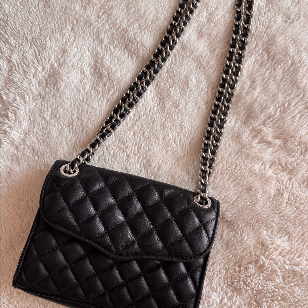 LAST CHANCE: Rebecca Minkoff Black Quilted Crossbody Bag
